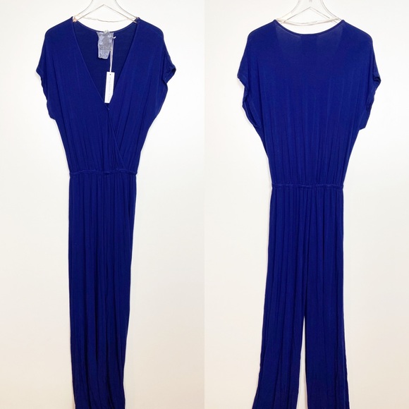 Young Fabulous & Broke Pants - Young Fabulous & Broke NWT Jumpsuit Surplice Neck